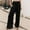 L Black, variant on Womens Sweatpants High Waist Wide Leg Palazzo Elastic Waist Loose Comfy Pajama Pants With Pockets Trend Clothes L Green