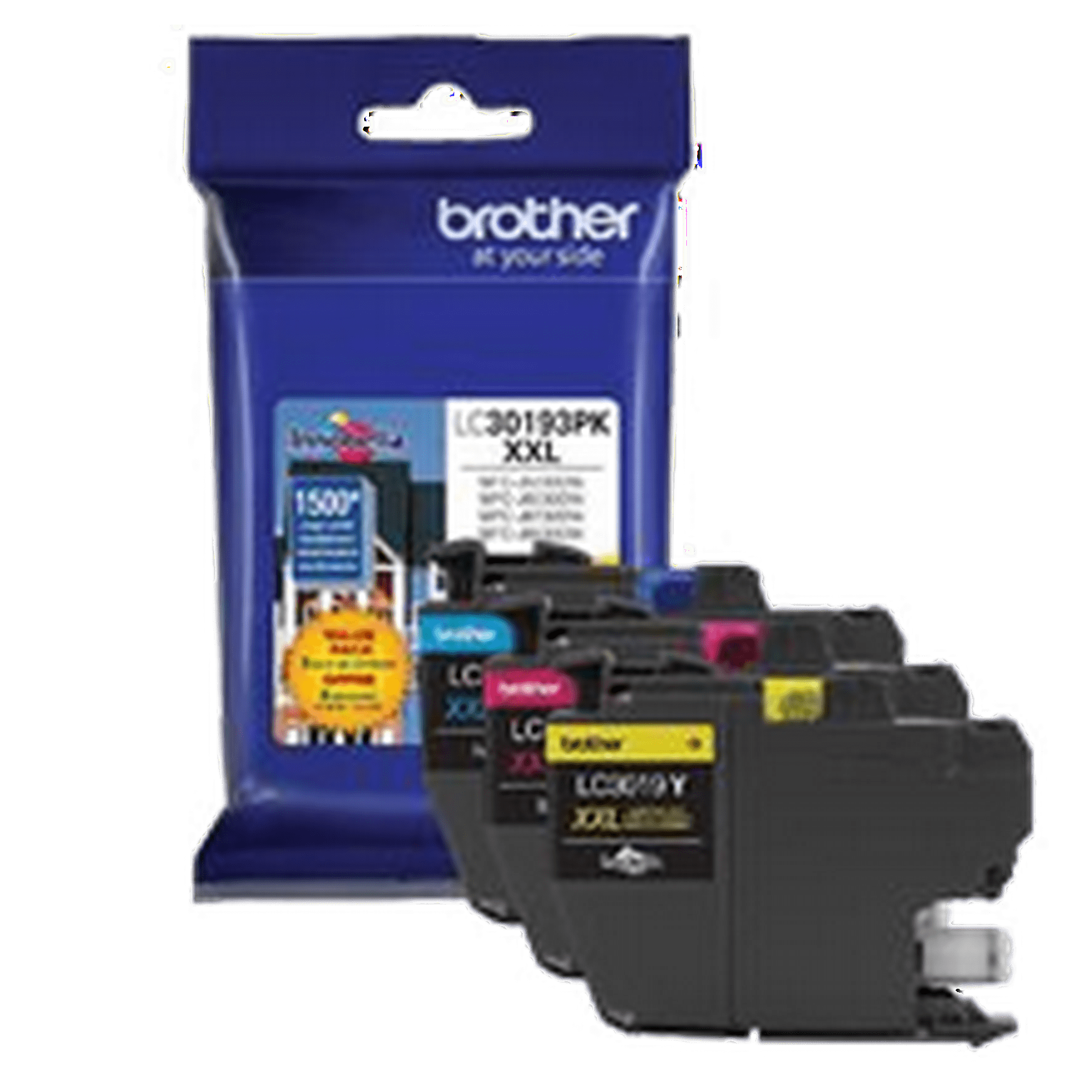 ~Brand New Original BROTHER LC3019 Extra High Yield INK / INKJET Cartridge 3-Pack Cyan Magenta Yellow for Brother MFC-J5330DW