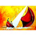thumbnail image 1 of Sailboat Break Away Fabric Placemat, 1 of 1