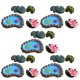 thumbnail image 2 of GOOHOCHY 20 piezas de resina en miniatura Lotus Pond Adorno Decoración DIY para jardín en miniatura, 2 of 7