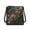 Black-Fire Skull, variant on Dragonfly Sunflower Moon Print Crossbody Bag for Women, Vintage Vegan Leather Messenger Purse Crossbody with Adjustable Strap, Lightweight Sturdy Hobo Handbag for Travel & Work