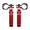 thumbnail image 4 of 2 piezas de accesorios para reposapiés de motocicleta perfecl M8 Rojo, 4 of 8