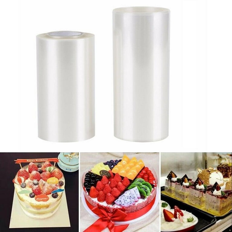 1pc Clear Acetate Roll for Baking, Mousse Cake Plastic Wrap, Acetate Sheet  Roll for Baking and Cake Decoration