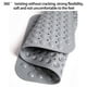thumbnail image 1 of Esterilla de baño de TPE antideslizante | Ventosas extra fuertes, diseño de drenaje rápido | Esterilla antideslizante de ducha de baño con textura antideslizante | Ajuste versátil para bañeras, 1 of 4