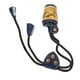 thumbnail image 5 of La seguridad es lo primero, material de piel de vaca con latón, protección para dedos de Mongolia, protector de pulgar ajustable estilo cuerda azul para tiro con arco, 5 of 8