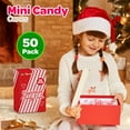 thumbnail image 5 of 4E's Novelty 50 Pack Christmas Mini Individually Wrapped Candy Canes, Red and White Peppermint Candy Canes, 5 of 8