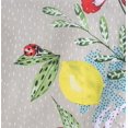 thumbnail image 3 of Geecy Jardin D'Ete Floral Print Tablecloth 70'' x 90'' 100% Cotton Spring Summer Kitchen Decoration, 3 of 8