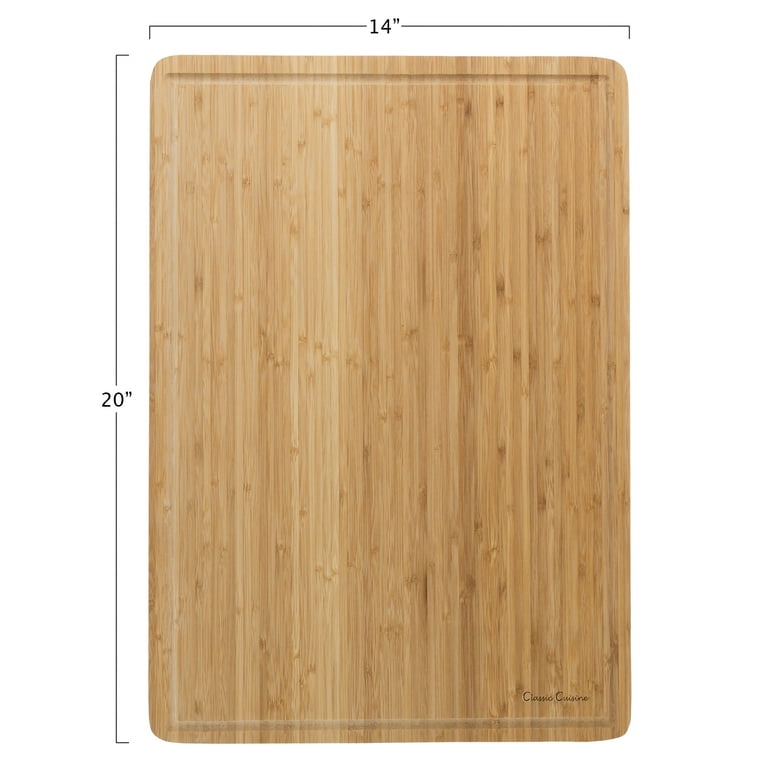 ビックバンブー Extra Large Bamboo Cutting Board Kitchen Prep by Classic
