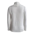 thumbnail image 2 of Suéter George para Mujer, Abierto, Tela Chenille, Solapa Ancha Hueso Talla EG, 2 of 4