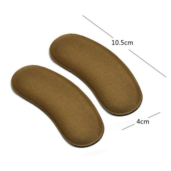 5Pairs New Sticky Fabric Shoe Back Heel Inserts Insoles Pads Cushion Liner Grips 