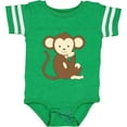 thumbnail image 3 of Inktastic Monkey thinking Boys or Girls Baby Bodysuit, 3 of 5