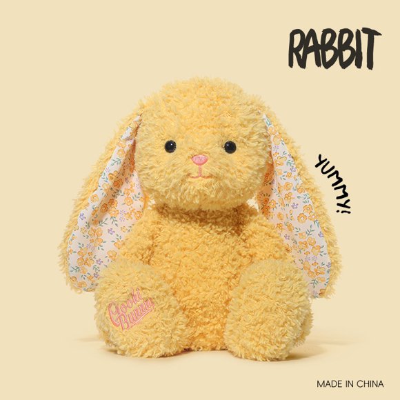 Super Soft and Cute Bunny Plush Toy (Lemon Daifuku)