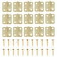 thumbnail image 1 of SHISUYAN 20Pcs Round Corner Hinge with Mute Operation for Jewelry Box Assembly 1.80X1.60X0.40CM, 1 of 8