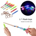 thumbnail image 1 of Catapulta de luz LED que ilumina el juguete alimentado por batería para niños y niñas (luz azul), 1 of 3