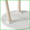 thumbnail image 4 of Two-Piece Nature-Inspired MDF Coffee Table Set – Painted Cherry Blossom Tops, 3-Leg Design for Living Room/Bedroom, 4 of 5