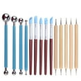 thumbnail image 2 of WHAMVOX  Modeling Kit Pottery Tool Set Air Drying Clay Tools Variety of Clays, 2 of 8