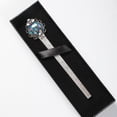 thumbnail image 4 of Ice Cream Book Lovers' Delight: Vintage Silver Lace-Edged Bookmark – Book Mark Accessory Gift!, 4 of 5