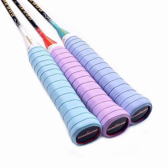 5-Pack Badminton Racket Grip Tape Set | Badminton Racket Protection Set -2 Overgrips   1 Racket Protection Tape   1 Bonus Clear Guard | Anti-Slip PU Grip Tape with Free Transparent Protector