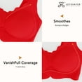 thumbnail image 4 of Joyshaper Seamless Push-up Bra No Underwire Soft Full Coverage Bra Wide Strap Bras, 4 of 6