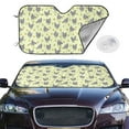 thumbnail image 2 of Fotbe Funny Chicken Car Windshield Sunshade | Sun Visor Protector Front Window Shade, Keeps Out UV Rays, Keeps Your Vehicle Cool-, 2 of 7