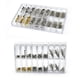 thumbnail image 2 of Watch Crown Parts Replacement Assorted Dome Flat Head,Handle Tubes, Handle Bushings Watch Accessories Repair Tool Kit, 2 of 5