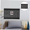 thumbnail image 5 of HONMEET Black Felt Memo Strip with Retro Film Design for Photo Display and Daily Notes, 11.8 x 4.7 Inches, Decorative and Functional, 5 of 8