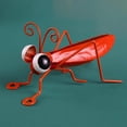 thumbnail image 7 of Yvsxxv Metal Grasshopper Figurine Yard Art Locust Lawn Ornament Mantis Hanging Wall Sculpture Decoration Set of 2, 7 of 7