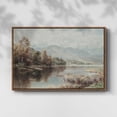 thumbnail image 2 of Vintage Landscape-XXIV By Wexford Home Framed in Walnut Wood Gallery Wrapped Canvas 27 in. x 41 in., 2 of 7