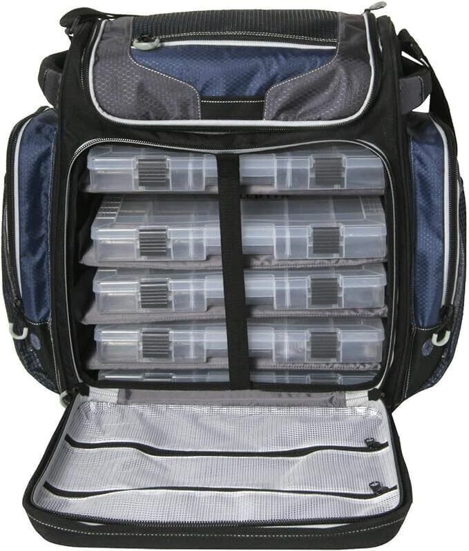 calcutta rolling tackle box Calcutta Explorer Rolling Tackle Bag, 5 3700 Trays, Rod Holders