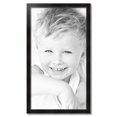 thumbnail image 2 of ArtToFrames 22" x 40" Honors Black with Silver Picture Frame, 22x40 inch Black Wood Poster Frame (WOM-5157),  Pack, 2 of 7