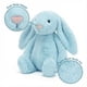 thumbnail image 2 of Juguetes de peluche de conejito de Pascua de 9,8 pulgadas, color verde salvia, peludos y holgados, animales de peluche de conejito de color sólido, peluches de eucalipto difusos para decoración, 2 of 8