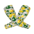 thumbnail image 2 of Balery Lemon Seamless Pattern Oil Painting Effect Cooling Arm Sleeves for Men & Women – Breathable, Moisture-Wicking Arm Sleeves for Women, Men & Kids, 2 of 8