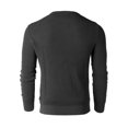 thumbnail image 2 of ZIMEGO Men's Classic Vintage Color Wash Ribbed Crew Neck Pullover Casual Sweater, 2 of 6