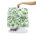 thumbnail image 4 of ZIATUBLES Mixer Dust Cover Reusable Kitchen Appliance Cover with Front Pockets and Top Handle Multi-Functional Kitchen Accessories Compatible with 4.5-5 Quart Mixer, Green Leaf White, 4 of 7