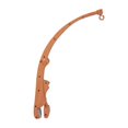 thumbnail image 1 of Baby Crib Mobile Hanging Bed Bell Holder Wooden Pattern Plastic Music Box Holder, 1 of 1