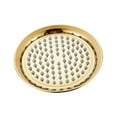 thumbnail image 2 of Cabezal de ducha de 8 pulgadas, resistente, de silicona, para baño, boquilla de repuesto, estilo retro. oro, 2 of 9
