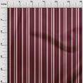 thumbnail image 2 of oneOone Rayon Red Fabric Stripes Quilting Supplies Print Sewing Fabric By The Yard 56 Inch Wide, 2 of 6