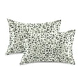 thumbnail image 3 of Ryvnso Satin Pillowcase Leopard Green-a1 Pillow Cases Standard Size 26x20in, 3 of 6
