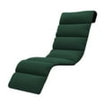 thumbnail image 1 of koolsoo Coussin de Chaise Longue Coussin de Fauteuil Inclinable pour Intérieur Bureau Patio Vert Foncé, 1 of 9