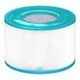 thumbnail image 1 of Hurricane Filters HF-TYPES1-02 Advanced Spa Filter Cartridge Replacement for Unicel C-4317, Intex Type S1, and Other Compatible Models, 2-Pack, 1 of 1