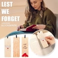 thumbnail image 2 of Big sale Remember Day, Bookmarks, Wooden, Bookmark Decorations, Special And Meaningful Gifts, 2 of 5