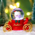 thumbnail image 5 of VOTRUDI Santa Claus Snow Sphere Decoration,Christmas Gifts Clearance,Festive Light-Up Ornament,Christmas Indoor Decor for Room Office Tabletop,Red, 5 of 6