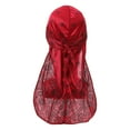 thumbnail image 1 of Pañuelo pirata de cola larga de ameba de seda de imitación para hombre y mujer., 1 of 1