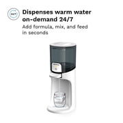 Baby Brezza Instant Baby Bottle Maker with 3 Temperature Settings for Formula Warming, 50oz Tank Capacity, 24/7 Warm Water Dispenser, Electric Kettle Alternative