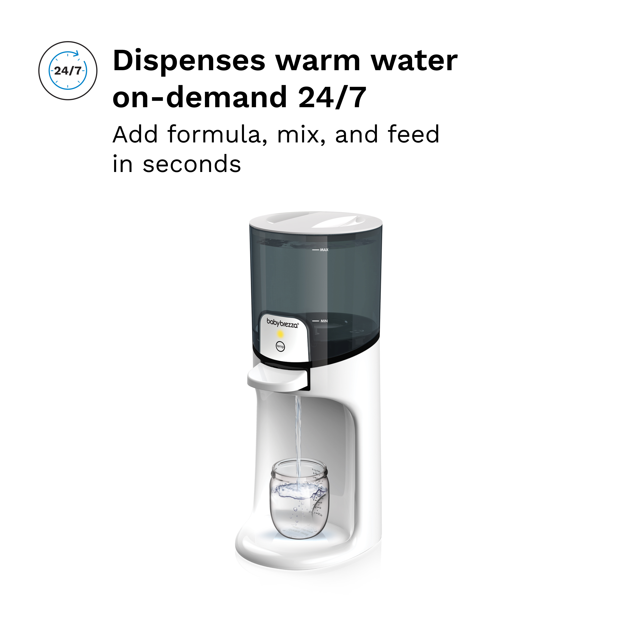 Baby Brezza Instant Warmer Water Dispenser, 50 oz photo 2