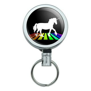 Horse Retractable Badge Reel Clip Animal Pony Pediatric Nurse ID