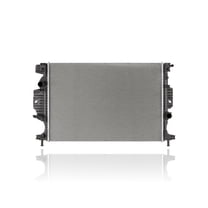 Radiator - Pacific Best Inc. Fit/For 13321 13-16 Ford Fusion 1.5/2.0L L4 Automatic With Turbo - Plastic Tank, Aluminum Core, 1-Row
