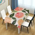 thumbnail image 4 of Yayeee Tablecloths 54" x 72" Rectangle Wrinkle Resistant Party Table Cover, Watercolor Grapefruit, 4 of 8