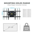 MOUNT Full Motion TV Wall Mount Bracket for 3775 inch TV, Dual