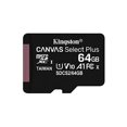 thumbnail image 2 of Tarjeta de Memoria Kingston SDCS2 Canvas Select Plus 64 GB Clase 10 con Adaptador SD multicolor, 2 of 7